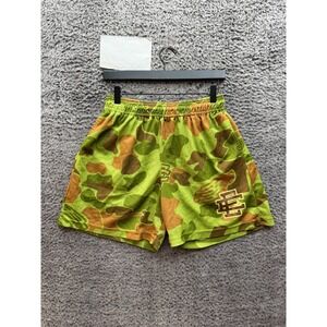 Eric Emanuel EE Basic Core Drawstring Mesh Short Green EE Camo Mens Size L